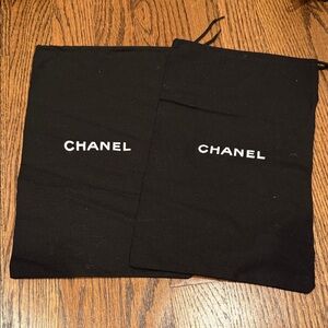 CHANEL Shoe Dust Bags, Set of 2